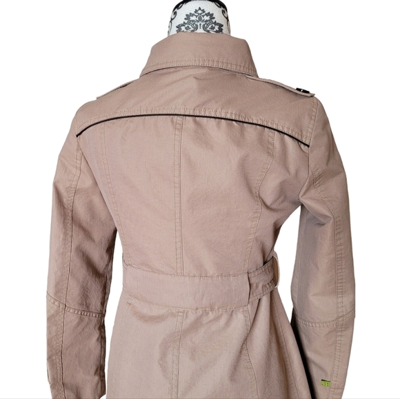 Soia & Kyo belted trenchcoat size small - Picture 5 of 16